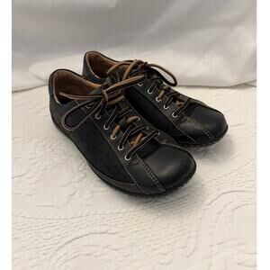 Born Hawkeye Womens Lace-Up Shoes Size 8 Leather Comfort Casual Oxford Everyday